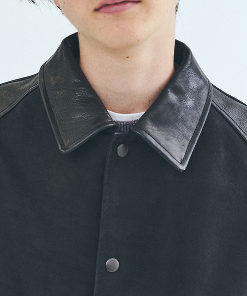 追加》【SKOOKUM / スクーカム】417別注 Leather AWARDブルゾン