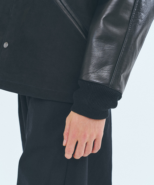 追加》【SKOOKUM / スクーカム】417別注 Leather AWARDブルゾン