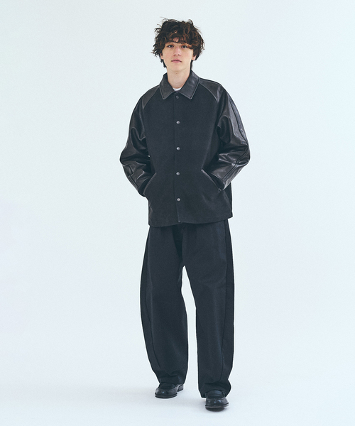 追加》【SKOOKUM / スクーカム】417別注 Leather AWARDブルゾン