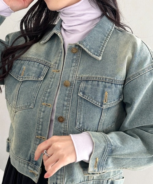CLEA(クレア)の「タートルネックトップス(Tシャツ/カットソー・レディース・ネイビー/オレンジ/ブラウン/ワインレッド/ライトグレー/ホワイト/ブラック/アイボリー/チャコールグレー/グレー/ピンク/ラベンダー/ライトブルー/ライトイエロー/ライトグリーン・FREE)」の21枚目の写真