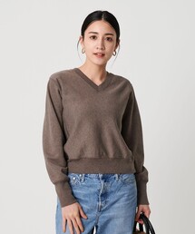 BEAUTY&YOUTH UNITED ARROWS（ビューティーアンドユースユナイテッドアローズ）の「Vネックコンパクト スウェットプルオーバー（スウェット）」