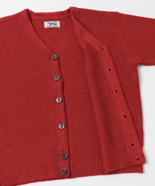 TOWNCRAFT(タウンクラフト)の「『別注』PENNEYS×DOORS THE FOX Vネックカーディガン(KIDS)(カーディガン/ボレロ・キッズ・レッド/ブルー/グレー系その他・105/135/120)」の7枚目の写真