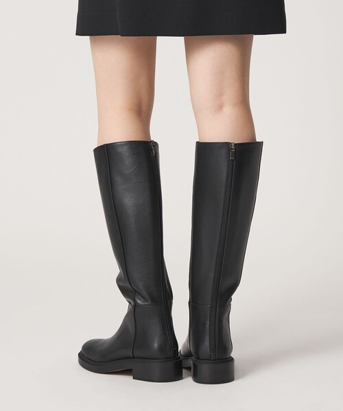 ODETTE E ODILE(オデットエオディール)の「バックジップジョッキー ロングブーツ40↑(ブーツ・レディース・ダークブラウン/ブラック・23cm/22cm/23.5cm/22.5cm/24cm/24.5cm/25cm)」の5枚目の写真