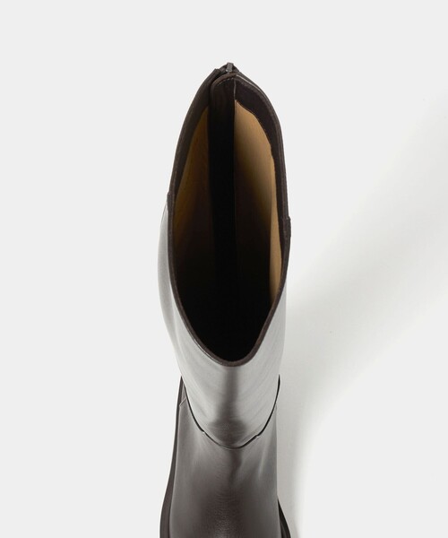 ODETTE E ODILE(オデットエオディール)の「バックジップジョッキー ロングブーツ40↑(ブーツ・レディース・ダークブラウン/ブラック・23cm/22cm/23.5cm/22.5cm/24cm/24.5cm/25cm)」の13枚目の写真