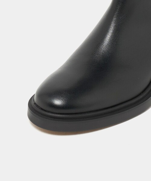 ODETTE E ODILE(オデットエオディール)の「バックジップジョッキー ロングブーツ40↑(ブーツ・レディース・ダークブラウン/ブラック・23cm/22cm/23.5cm/22.5cm/24cm/24.5cm/25cm)」の18枚目の写真