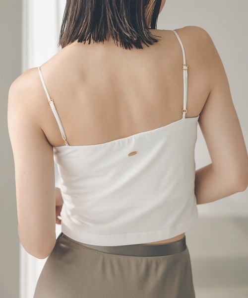 カップインキャミソールベアトップ（キャミソール）｜anuans（ア