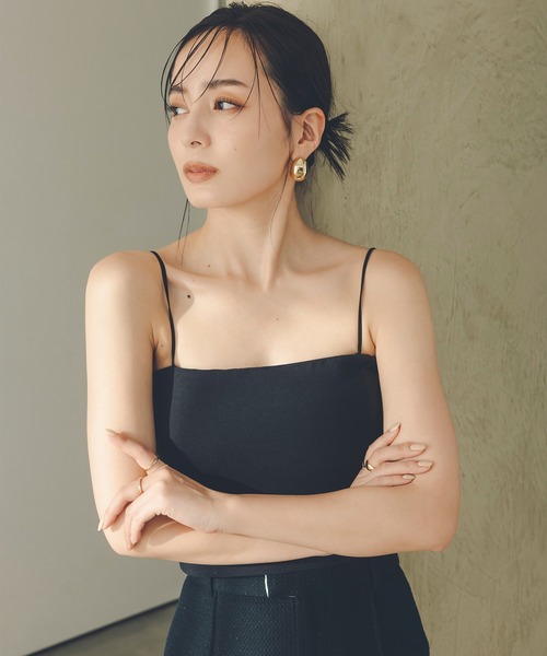 カップインキャミソールベアトップ（キャミソール）｜anuans（ア