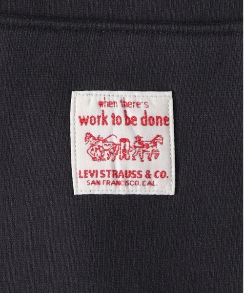 Levi's(リーバイス)の「Levi's(リーバイス)【メンズ】ジップパーカー(スウェット・メンズ・ブラック・L/M/S)」の7枚目の写真