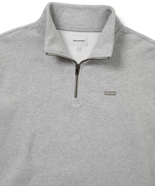 thisisneverthat(ディスイズネバーザット)の「T.N.T. Classic HDP Half Zip Sweatshirt(スウェット・メンズ・ブラック/レッド系その他/ナチュラル/ヘザーグレー/ネイビー/カモフラージュ・XL/S/M/L)」の11枚目の写真