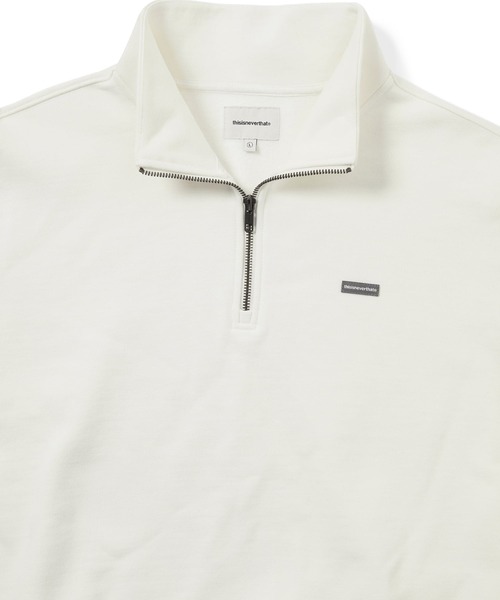 thisisneverthat(ディスイズネバーザット)の「T.N.T. Classic HDP Half Zip Sweatshirt(スウェット・メンズ・ブラック/レッド系その他/ナチュラル/ヘザーグレー/ネイビー/カモフラージュ・XL/S/M/L)」の15枚目の写真
