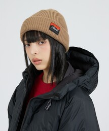 【NANGA/ナンガ】BOX LOGO BULKY BEANIE/ビーニー/ニット帽/ユニセックス/N2532-3C059A