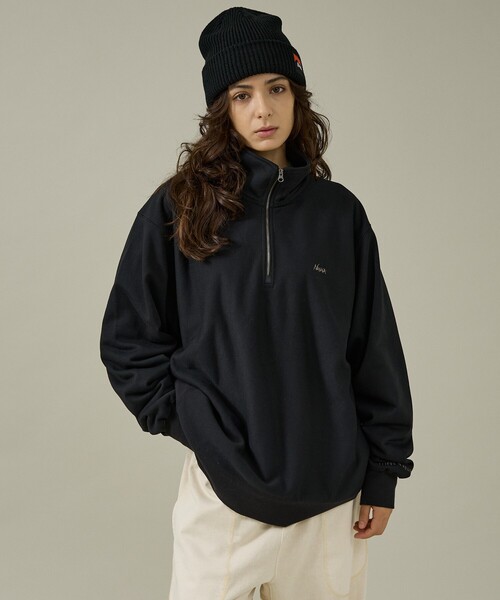 NANGA(ナンガ)の「【NANGA/ナンガ】BOX LOGO BULKY BEANIE/ビーニー/ニット帽/ユニセックス/N2532-3C059A(ニットキャップ/ビーニー・メンズ・グレー/ブラック/ベージュ/オレンジ/マスタード・フリー)」の8枚目の写真