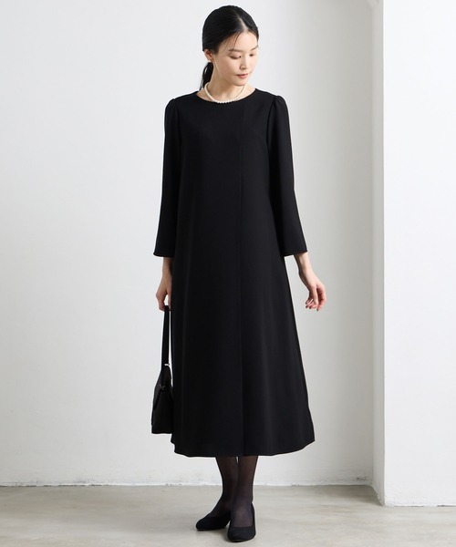 萌　モユル　センソユニコ コットン 100% アシンメトリーワンピース黒 萌 モユル センソユニコ コットン 100% アシンメトリーワンピース黒