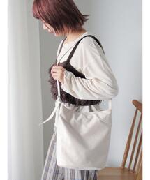ehka sopo | エコスウェードバケツバッグ(ハンドバッグ)