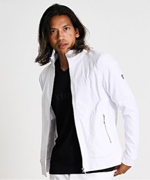 VIOLA（ヴィオラ）の「『VIOLA rumore/ヴィオラ ルモーレ』総柄ストレッチジャガード長袖フルジップ（ブルゾン）」