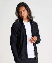 VIOLA（ヴィオラ）の「『VIOLA rumore/ヴィオラ ルモーレ』総柄ストレッチジャガード長袖フルジップ（ブルゾン）」