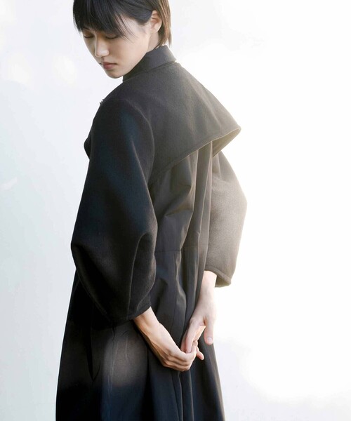 Bshop（ビショップ）の「eunoia | トグルボタン ショートボレロ WOMEN（その他アウター・レディース・ブラック・ONE）」の13枚目の写真