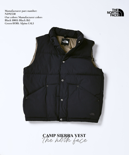 THE NORTH FACE / ノースフェイス キャンプ シエラ ベスト ND92530