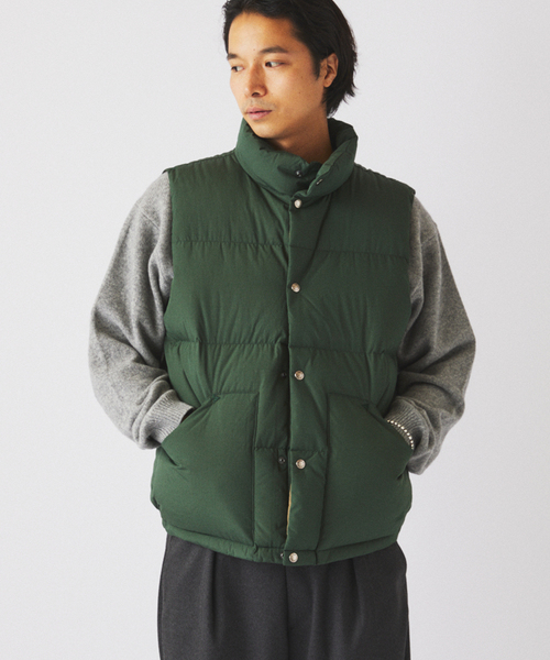 THE NORTH FACE(ザノースフェイス)の「THE NORTH FACE / ノースフェイス キャンプ シエラ ベスト ND92530(ダウンジャケット/コート・メンズ・ブラック/グリーン・MEDIUM/LARGE)」の21枚目の写真