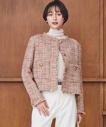 23区｜ニジュウサンク（レディース）のジャケット/アウター（ツイード