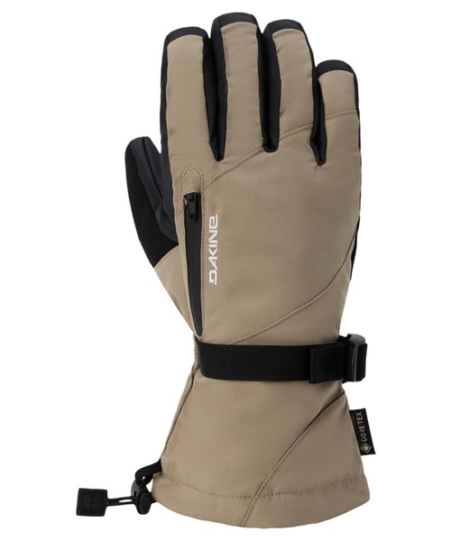 DAKINE(ダカイン)の「DAKINE WOMENS SEQUOIA GORE-TEX GLOVES スノーグローブ 【25-26SNOWモデル】/ダカインスキースノーボードウェア(ゴアテックスグローブ・手袋)(手袋・レディース・ベージュ/ブラック/ブラック系その他・SMALL/MEDIUM)」の3枚目の写真
