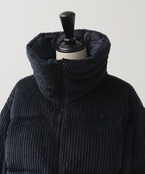 DUNO（デュノ）の「【DUNO/デュノ】LORA TURES / ローラ フード付き コーデュロイ ダウンジャケット（ダウンジャケット/コート・レディース・ブラック/アイボリー・38/40/42）」の15枚目の写真