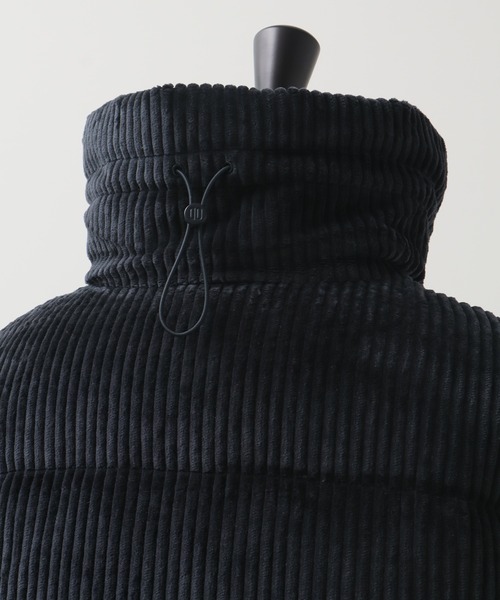 DUNO（デュノ）の「【DUNO/デュノ】LORA TURES / ローラ フード付き コーデュロイ ダウンジャケット（ダウンジャケット/コート・レディース・ブラック/アイボリー・38/40/42）」の16枚目の写真