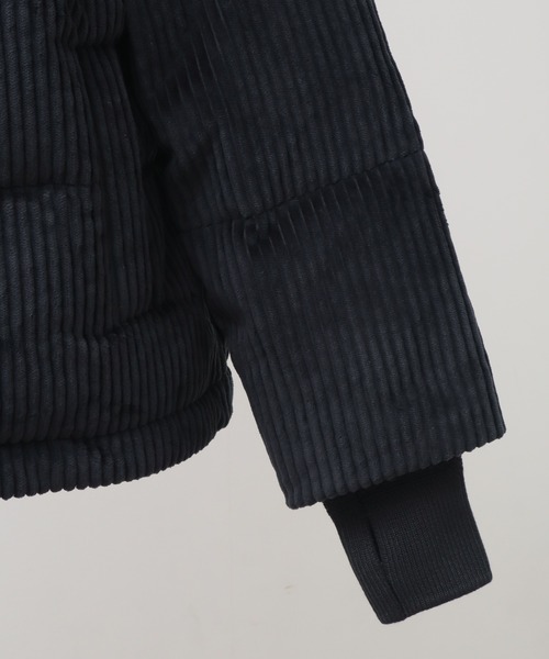 DUNO（デュノ）の「【DUNO/デュノ】LORA TURES / ローラ フード付き コーデュロイ ダウンジャケット（ダウンジャケット/コート・レディース・ブラック/アイボリー・38/40/42）」の18枚目の写真