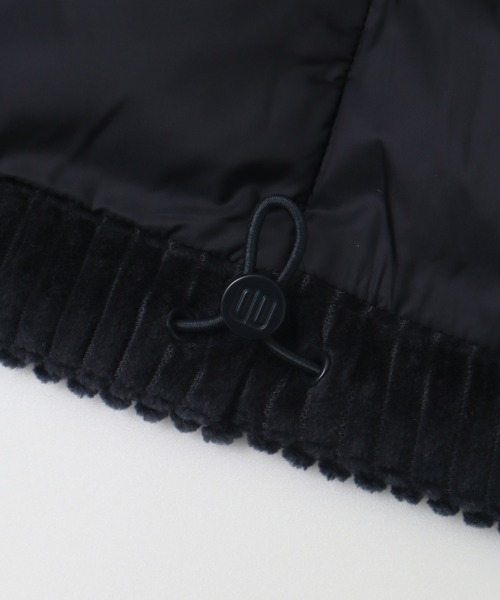 DUNO（デュノ）の「【DUNO/デュノ】LORA TURES / ローラ フード付き コーデュロイ ダウンジャケット（ダウンジャケット/コート・レディース・ブラック/アイボリー・38/40/42）」の22枚目の写真