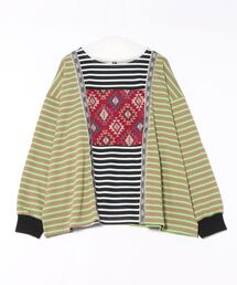 チャイハネ（チャイハネ）の「【チャイハネ】カラパッチMEN'Sトップス（スウェット）」