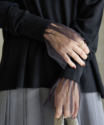 IENA | チュールカフスプルオーバー(Tシャツ/カットソー)