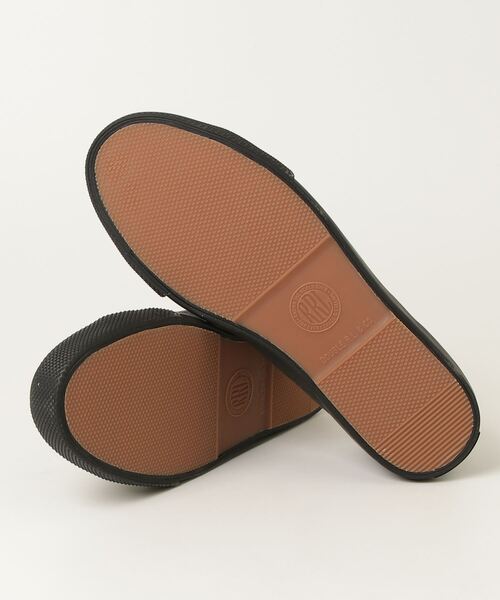 RRL（ダブル アール エル）の「チェックプリント オイルクロス スニーカー（スニーカー・メンズ・ネイビー系1・10D/11D/8D/9D/6D/7D）」の8枚目の写真