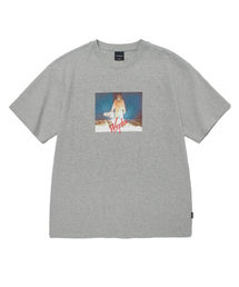 チェーンソーTシャツ(グレー)
