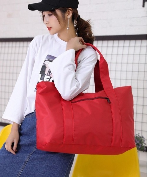 BACKYARD FAMILY(バックヤードファミリー)の「トートバッグ kbag632(トートバッグ・レディース・パープル/レッド/ブラック/ネイビー/グレー/グリーン・FREE)」の6枚目の写真