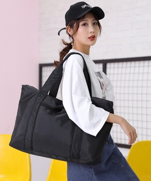 BACKYARD FAMILY(バックヤードファミリー)の「トートバッグ kbag632(トートバッグ・レディース・パープル/レッド/ブラック/ネイビー/グレー/グリーン・FREE)」の1枚目の写真