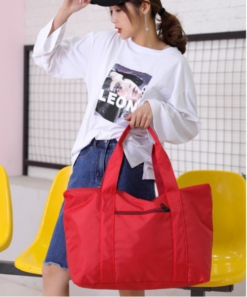 BACKYARD FAMILY(バックヤードファミリー)の「トートバッグ kbag632(トートバッグ・レディース・パープル/レッド/ブラック/ネイビー/グレー/グリーン・FREE)」の8枚目の写真