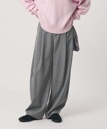 BEAUTY&YOUTH UNITED ARROWS | 毛ポリエステル カーブパンツ ウォッシャブル(その他パンツ)