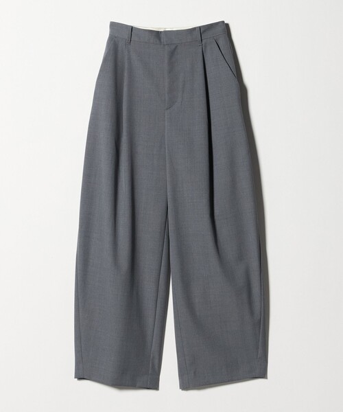 BEAUTY&YOUTH UNITED ARROWS（ビューティーアンドユースユナイテッドアローズ）の「毛ポリエステル カーブパンツ ウォッシャブル（その他パンツ・レディース・その他2/ダークグレー/その他1/ライトグレー/ブラック・M/S/XS）」の17枚目の写真
