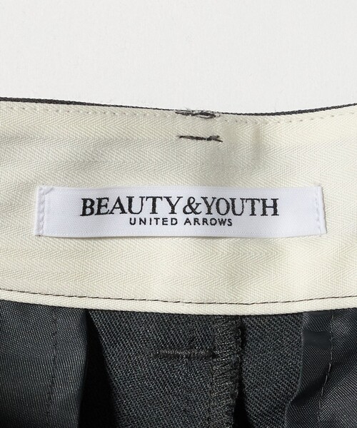 BEAUTY&YOUTH UNITED ARROWS（ビューティーアンドユースユナイテッドアローズ）の「毛ポリエステル カーブパンツ ウォッシャブル（その他パンツ・レディース・その他2/ダークグレー/その他1/ライトグレー/ブラック・M/S/XS）」の22枚目の写真