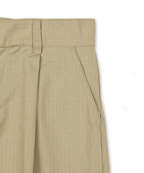 ERSCO(イーアルエスコ)の「リップストップゴフカーゴパンツ_ベージュ(その他パンツ・レディース・その他・MEDIUM/LARGE/SMALL)」の4枚目の写真