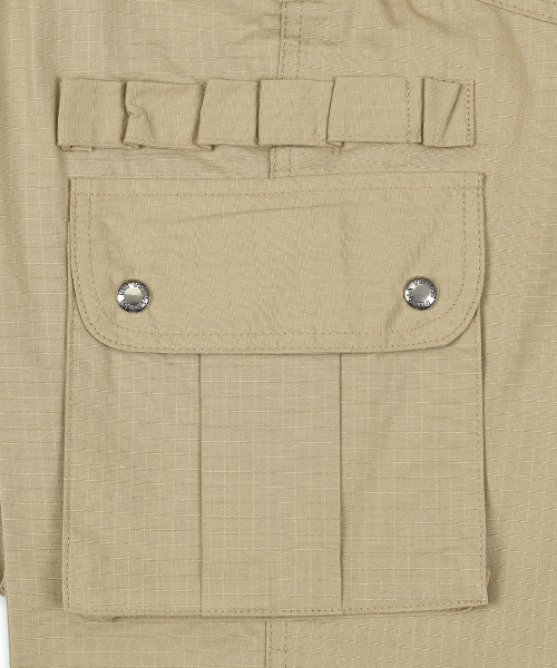 ERSCO(イーアルエスコ)の「リップストップゴフカーゴパンツ_ベージュ(その他パンツ・レディース・その他・MEDIUM/LARGE/SMALL)」の5枚目の写真