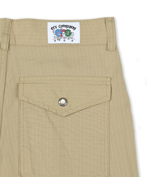 ERSCO(イーアルエスコ)の「リップストップゴフカーゴパンツ_ベージュ(その他パンツ・レディース・その他・MEDIUM/LARGE/SMALL)」の8枚目の写真