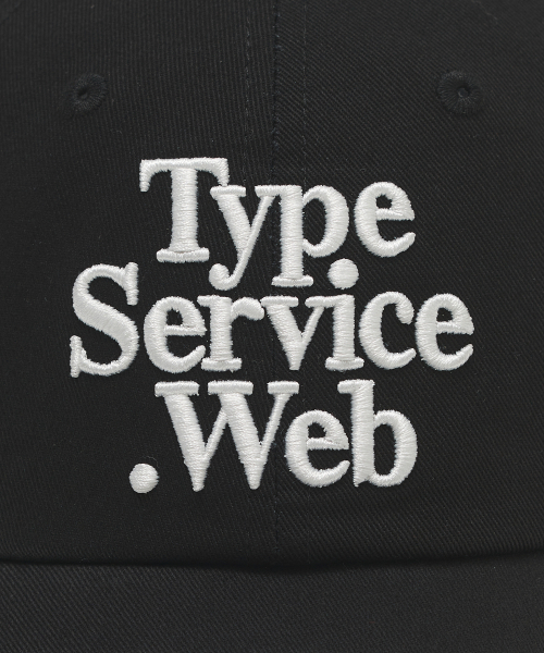 TYPESERVICE（タイプサービス）の「Typeservice Web Cap [Black]（キャップ・レディース・その他・FREE）」の4枚目の写真