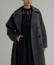 LE'RURE（リルアー）の「Wool blend long coat（チェスターコート）」