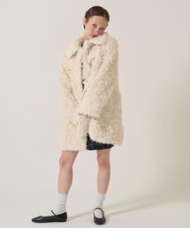TINA：JOJUN（ティーナジョジュン）の「フェイクファー ダッフルコート TINA：JOJUN（ダッフルコート）」