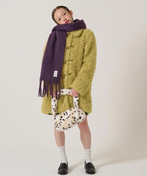 フェイクファー ダッフルコート TINA：JOJUN（ダッフルコート）｜TINA