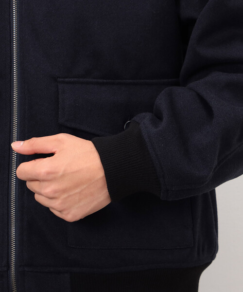 COMME CA ISM（コムサイズム）の「ジャージー ツイード ジップブルゾン（ブルゾン・メンズ・チャコール/ネイビー・MEDIUM/LARGE）」の15枚目の写真