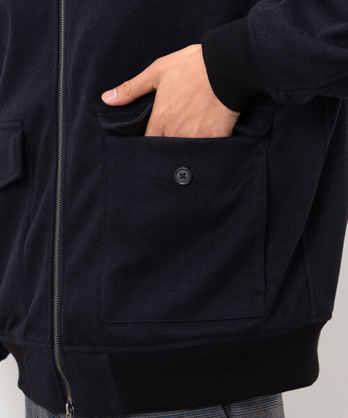 COMME CA ISM（コムサイズム）の「ジャージー ツイード ジップブルゾン（ブルゾン・メンズ・チャコール/ネイビー・MEDIUM/LARGE）」の17枚目の写真