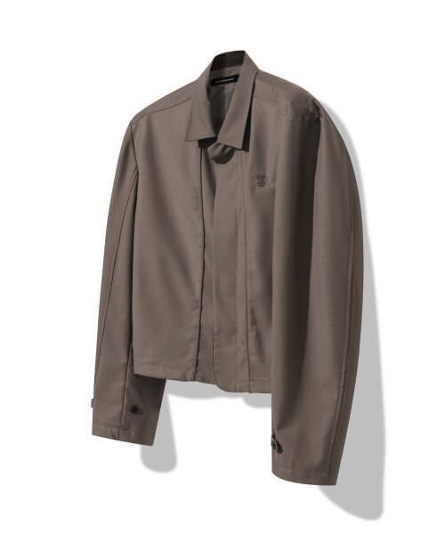 IUGAMAKARAS(イウガマカラス)の「Hem Button Crop Jacket (Brown)(テーラードジャケット・メンズ・その他・1)」の9枚目の写真