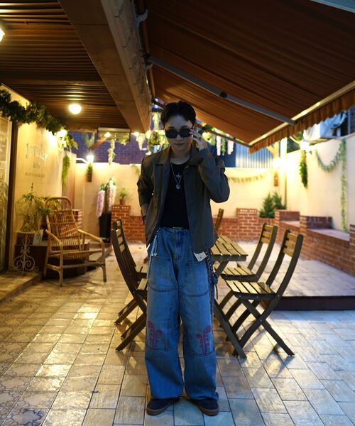IUGAMAKARAS(イウガマカラス)の「Hem Button Crop Jacket (Brown)(テーラードジャケット・メンズ・その他・1)」の11枚目の写真